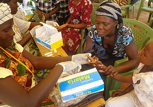 Futuristic technology concept with glowing digital elements