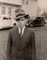 Portrait of Uncle Bill in military uniform