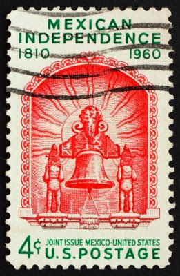 Terra cotta pots and colorful tropical sunset