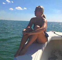 Autumn leaves falling around a family dining table